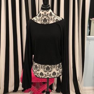 Free People Bell Sleeve Top